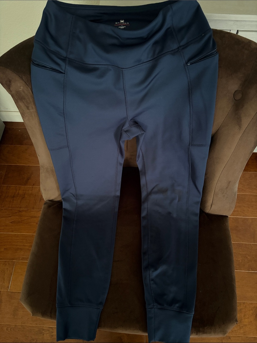 Spyder Navy Thermal Active Leggings